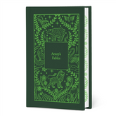 Green book cover with Aesop'...