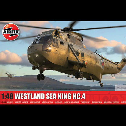 Airfix Westland Sea King HC.4 1:48 scale plastic model kit helicopter