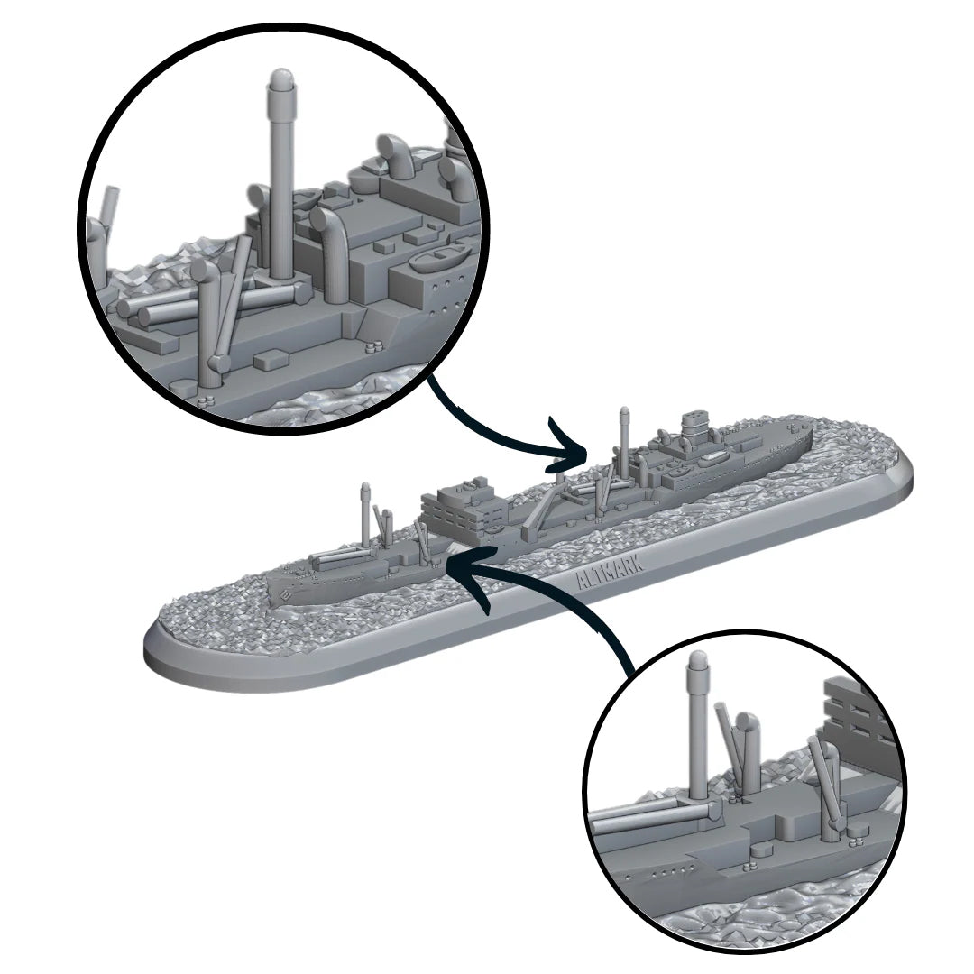 Warlord Games Victory At Sea: German Altmark Tanker Model