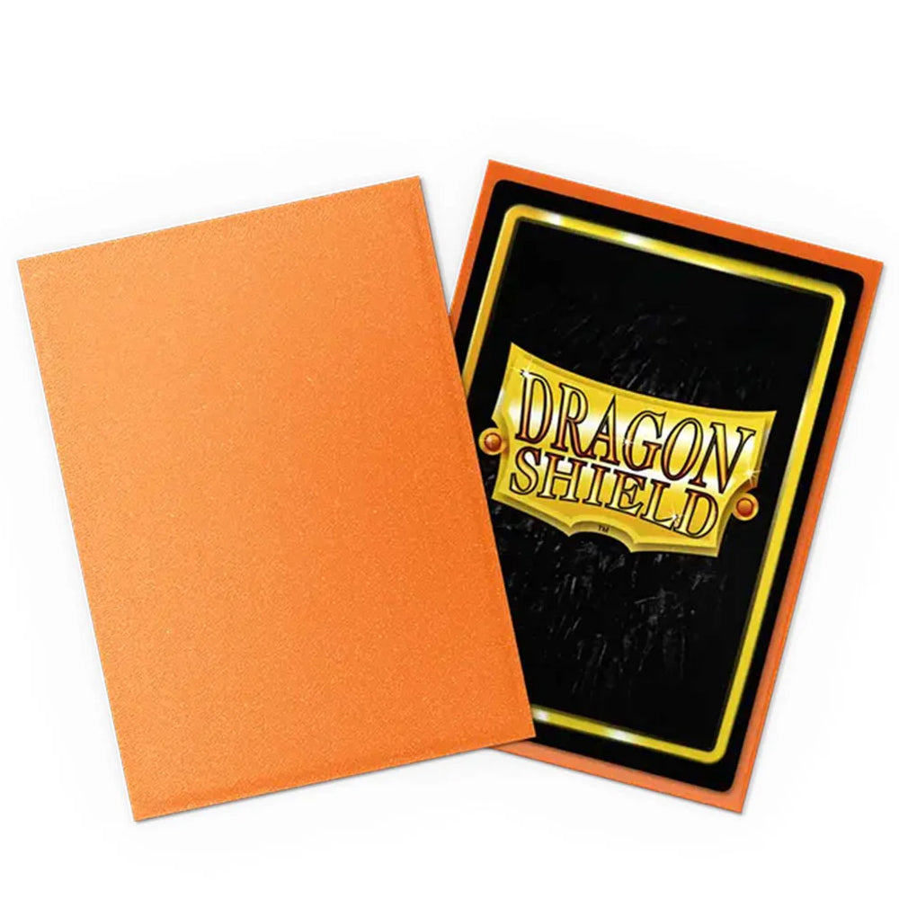 Dragon Shield Amber Matte Sleeves - Standard Size (100) 