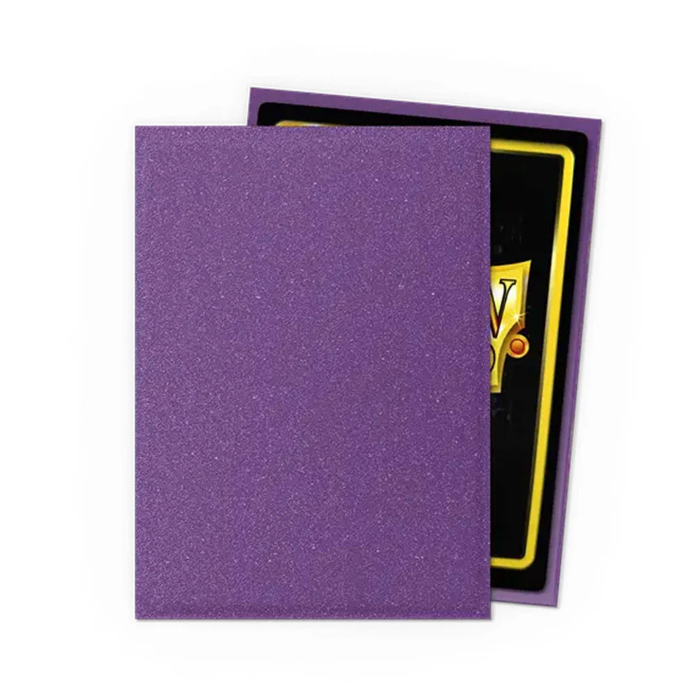 Amethyst Dragon Shield Matte Sleeves - 100 Standard Size