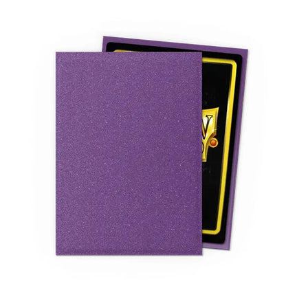 Amethyst Dragon Shield Matte Sleeves - 100 Standard Size