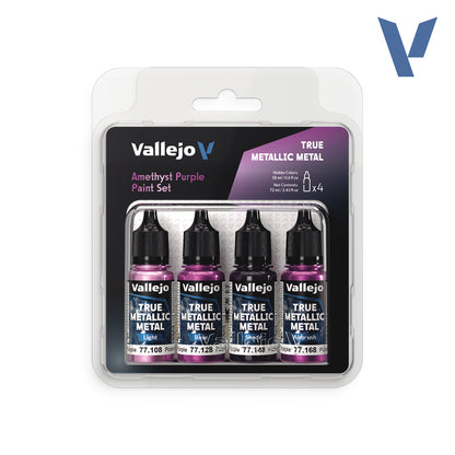Vallejo Amethyst Purple True Metallic Metal Paint Set