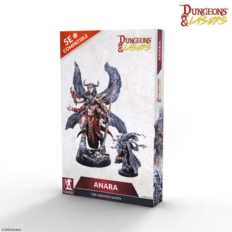 Dungeons &amp; Lasers: Anara the Undying Queen RPG Miniature