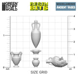 3D Printed Ancient Vases | Green Stuff World Resin Components