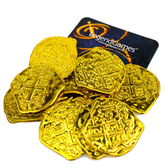 Ancient Gold Coins, plastic, mis...