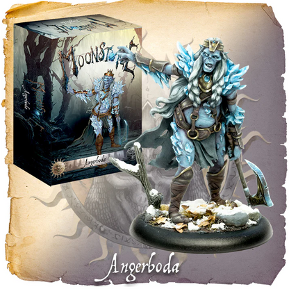 Angerboda Frost Giant Moonstone fantasy skirmish resin miniature unpainted