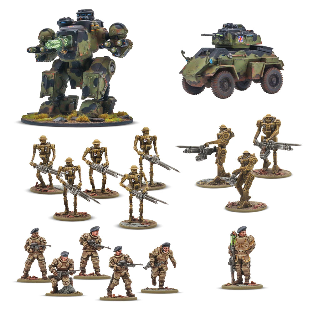 British Commonwealth Starter Army Painted Example