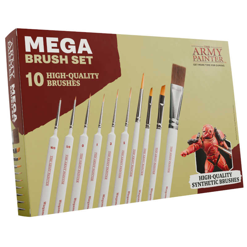 The Army painter mega brush set box art