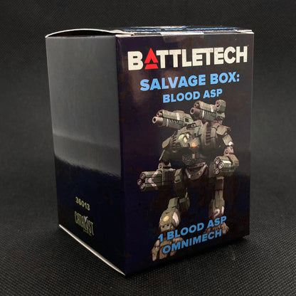Battletech Blood Asp Omnimech Salvage Box