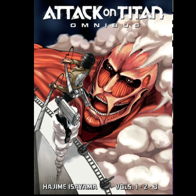 Attack on Titan Omnibus 1 Vol 1-3 Paperback manga by Hajime Isayama