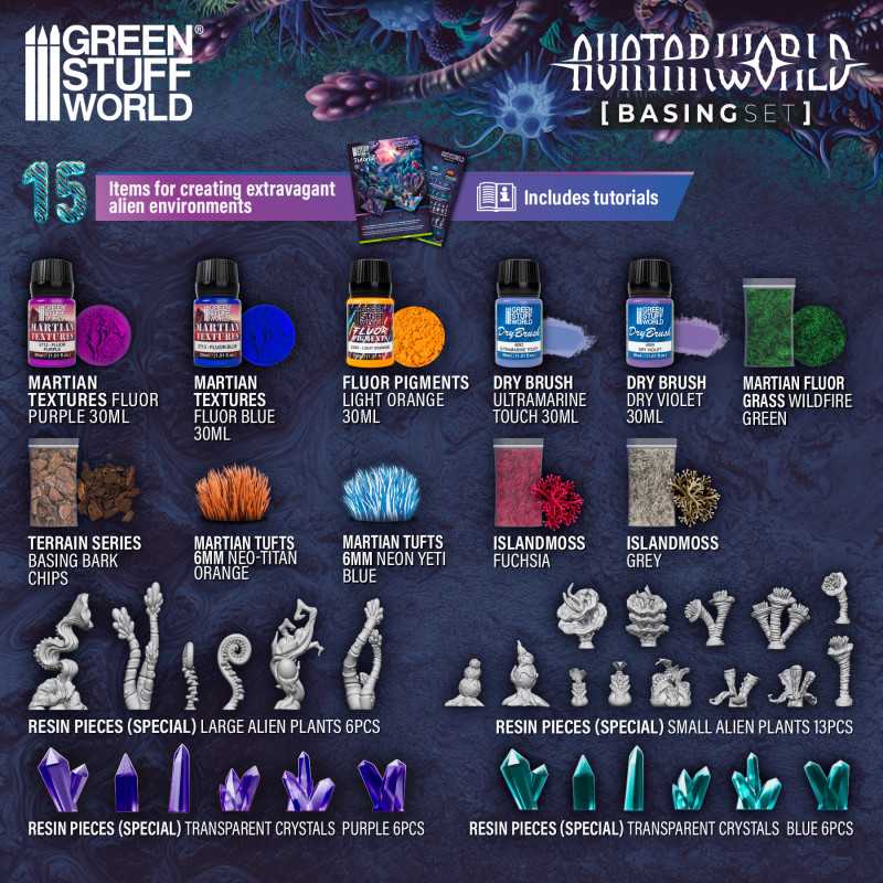 Avatar World Basing Set Contents