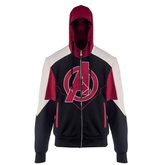 Black Avengers hoodie with appli...