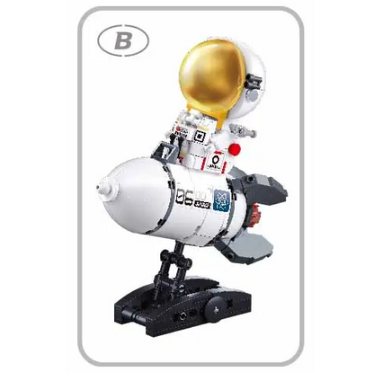 Sluban Maro Astronaut Life Piggy Bank - PLEYERID Building Brick Kit