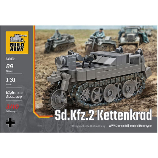 Build Army Kettenkrad Sd.Kfz.2
