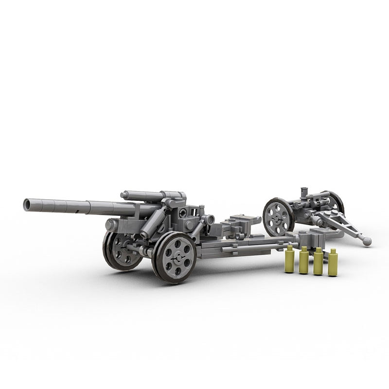 Build Army 15cm sFH 18 German Artillery