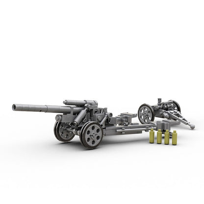 Build Army 15cm sFH 18 German Artillery