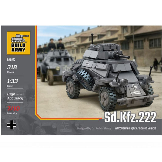 Build Army Sd. Kfz. 222 Armoured...