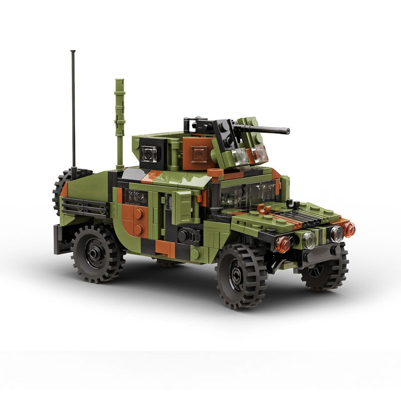 Build Army Humvee M1151 Combat Vehicle