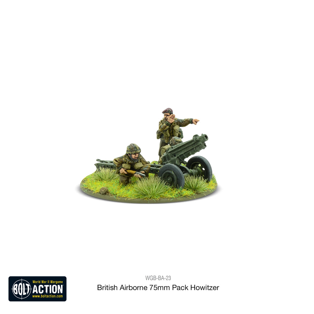 Bolt Action British Airborne 75mm Pak Howitzer