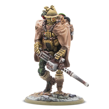 Konflikt ’47 B For Bertie Automated Infantry Hero Painted Example