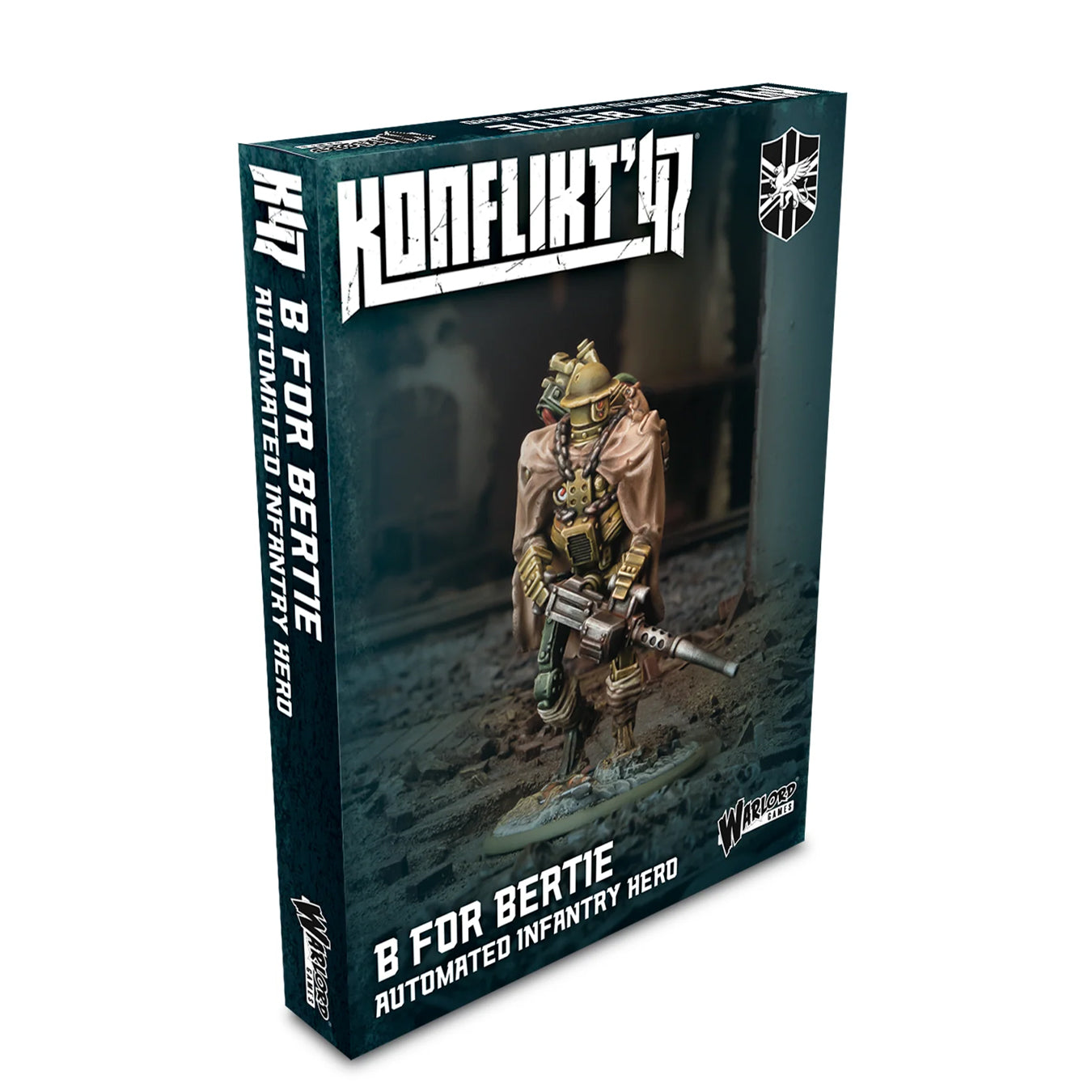 Konflikt ’47 B For Bertie Automated Infantry Hero Box Render