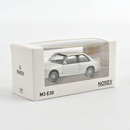 Norev BMW M3 E30 1986 White Jet-Car (350012) Metal car