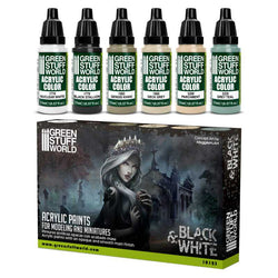 Black and White Paint Set - 10123- Green Stuff World