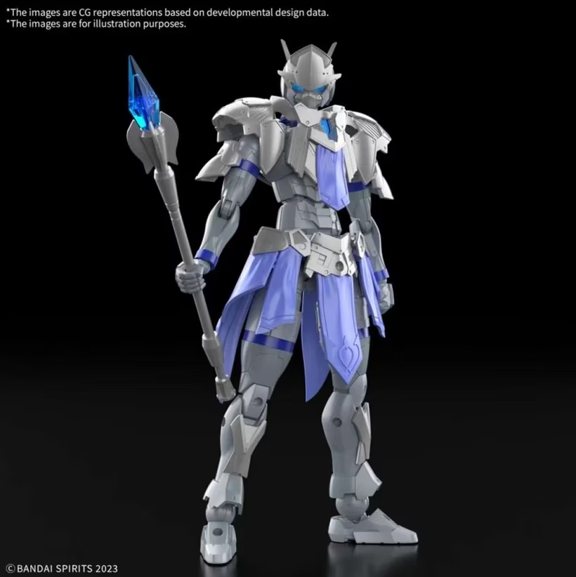 Bandai 30MF Liber Priest 30 Minutes Fantasy starter set with Silhouette body, armour and Water Element Core