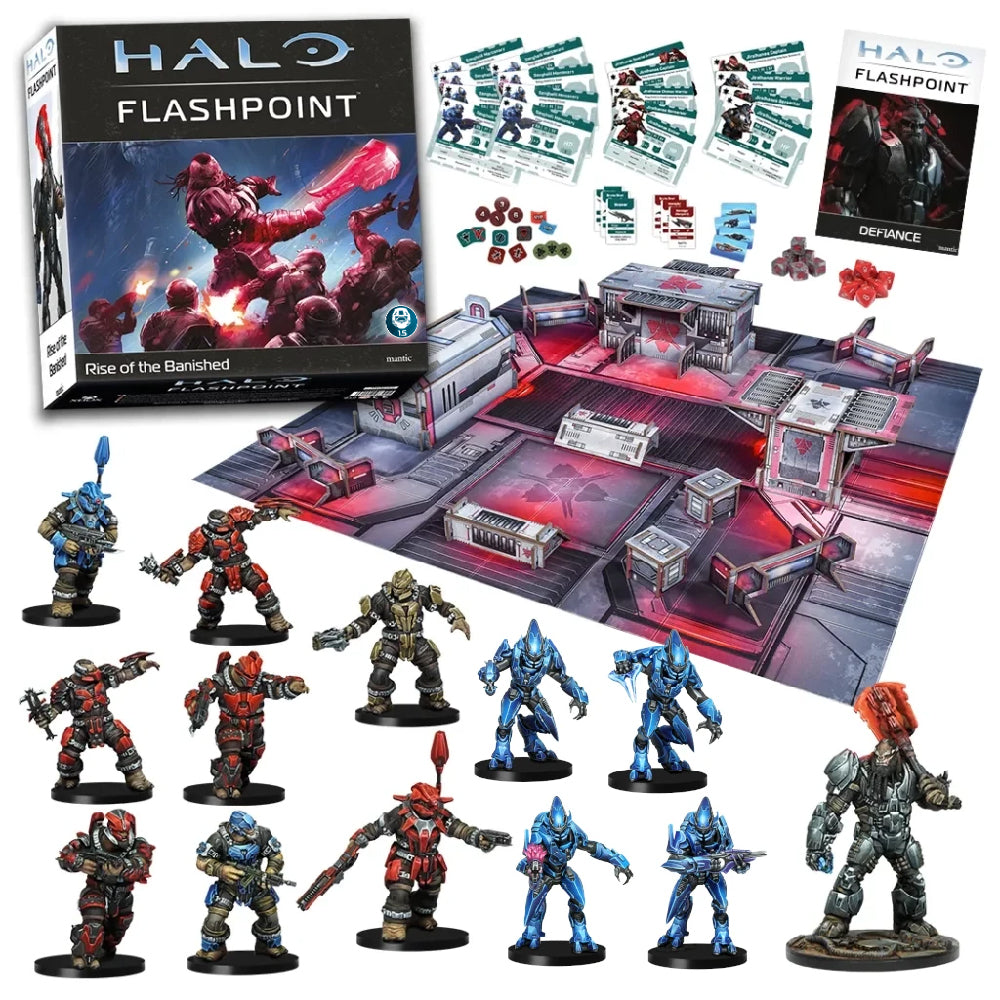 Halo Flashpoint Rise of the Banished Faction Set Exploded Box