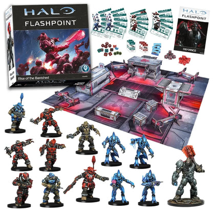 Halo Flashpoint Rise of the Banished Faction Set Exploded Box