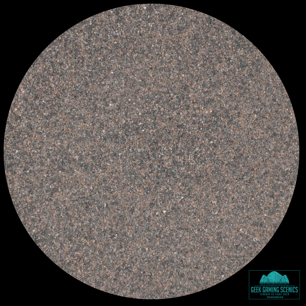 Base Ready Arid Earth (Small Scale) by Geek Gaming Scenics is a realistic terrain material for creating dry landscapes. Ideal for railway modelling and wargaming.