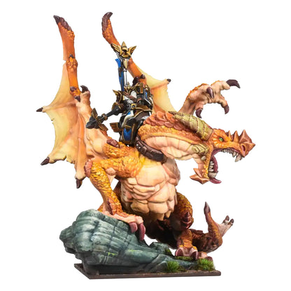 Kings of War High Paladin on Dragon