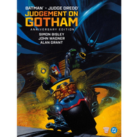 Batman Judge Dredd Judgement on Gotham Anniversary Edition - Hardback Graphic Novel