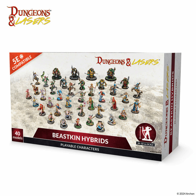 Beastkin Hybrid Miniatures - Dungeons and Lasers
