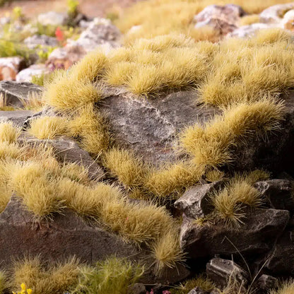 Beige Basing Tufts Usage Example