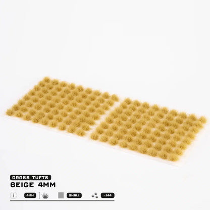 Gamer's Grass Beige 4mm Small Tufts