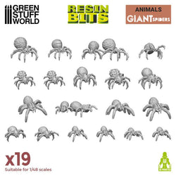 3D Printed Big Spiders - Green Stuff World