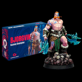 Resin miniature of Bjorgvin Kaze...