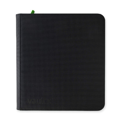 Signature Black Vaultx 12-Pocket Zip Binder XL