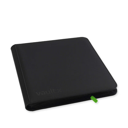Signature Black Vaultx 12-Pocket Zip Binder XL