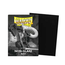 Dragon Shield Black Non-Glare 100 Standard TCG Sleeves