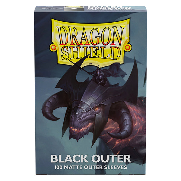 Black Dragon Shield Outer Sleeves 100ct