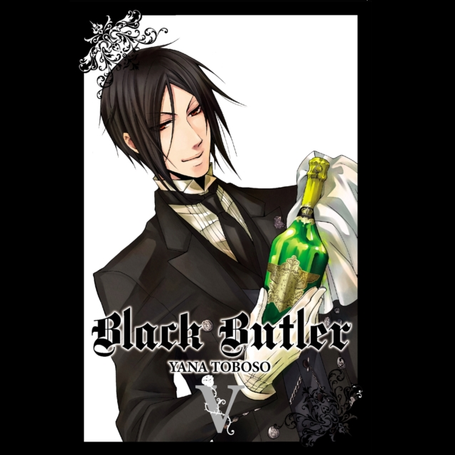 Black Butler Volume 5 paperback manga by Yana Toboso graphic novel cover art