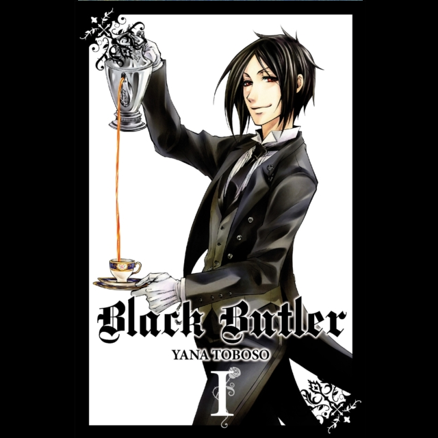 Black Butler Volume 1 paperback manga by Yana Toboso graphic novel cover art
