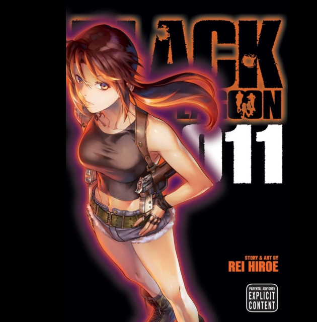 Black Lagoon Volume 11 manga paperback by Rei Hiroe VIZ Signature Feng Yifei CIA Eda espionage arc cover art