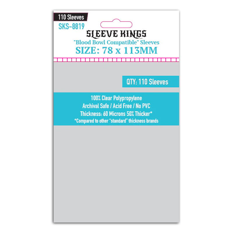 Sleeve Kings "Blood Bowl" Compatible Card Protectors