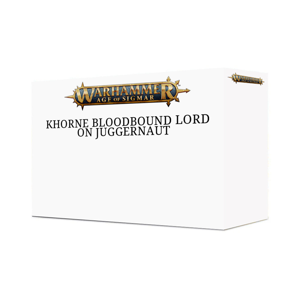 Khorne Bloodbound Lord On Juggernaut - Warhammer AoS