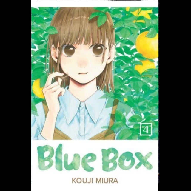 Blue Box Volume 4 paperback manga by Kouji Miura Shonen Jump graphic novel cover art
