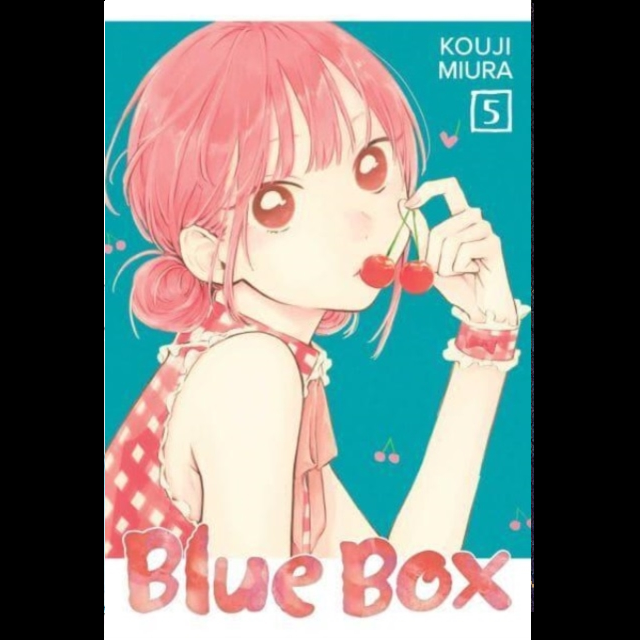 Blue Box Volume 5 paperback manga by Kouji Miura Shonen Jump graphic novel cover art